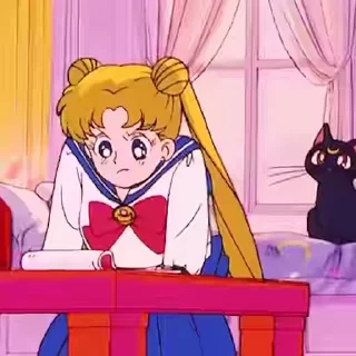 Стікер Sailor Moon 💪