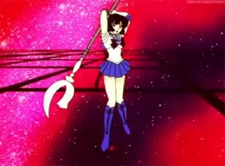 Стікер Sailor Saturn  🔪