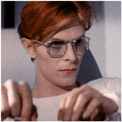 Стикер Telegram «David Bowie 5 | Дэвид Боуи» 🧐