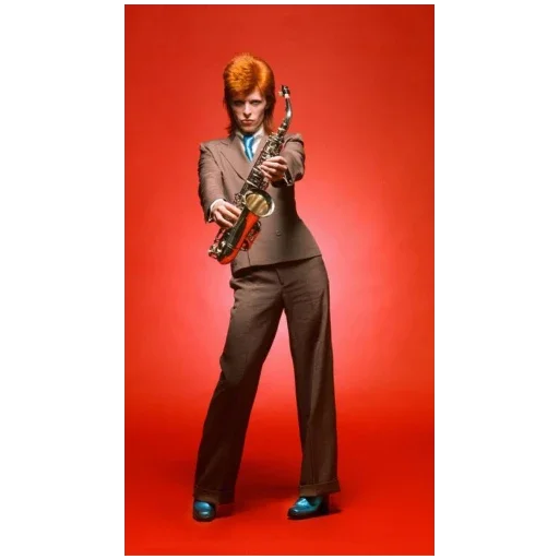 Эмодзи David Bowie 5 | Дэвид Боуи 🎷