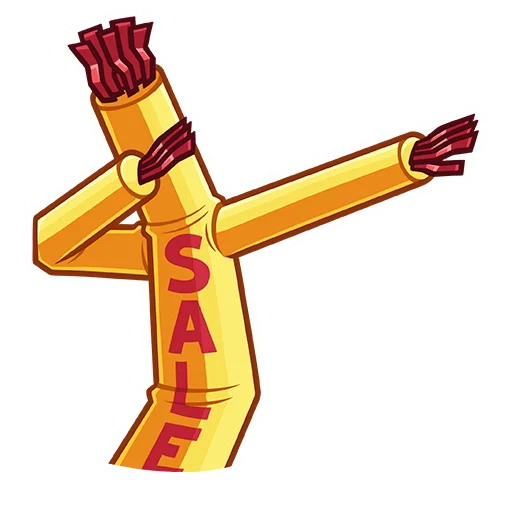 Telegram stiker «Sale » 😎
