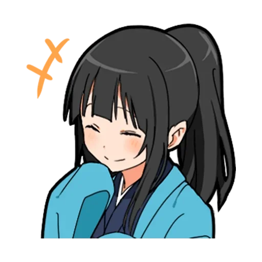 Самурай-тян emoji 😅