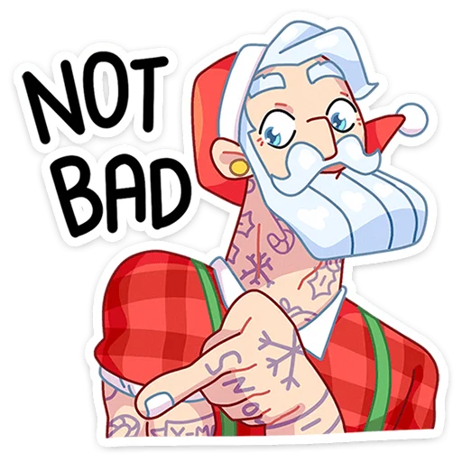 Санта  sticker 👍