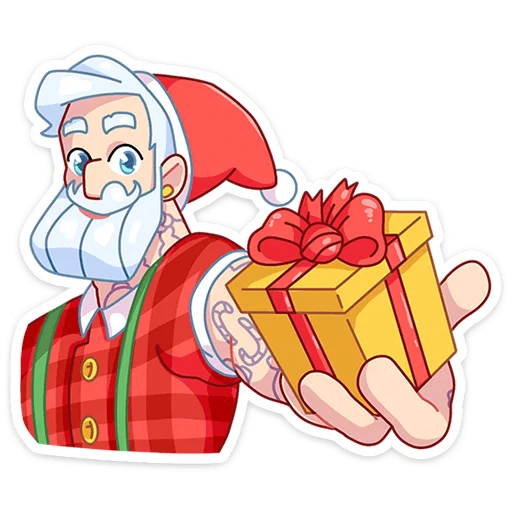 Санта  sticker 🎁