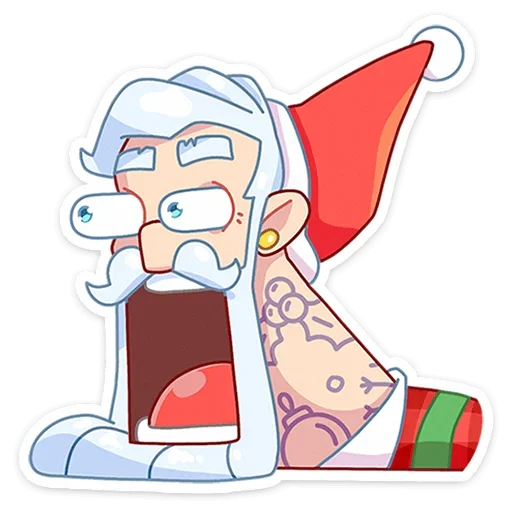 Санта  sticker 😲