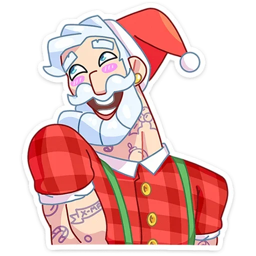 Санта  sticker 😀