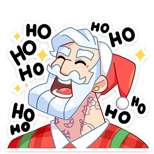 Санта  sticker 😀