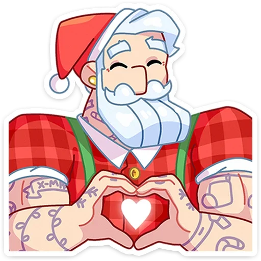 Санта stiker ❤️