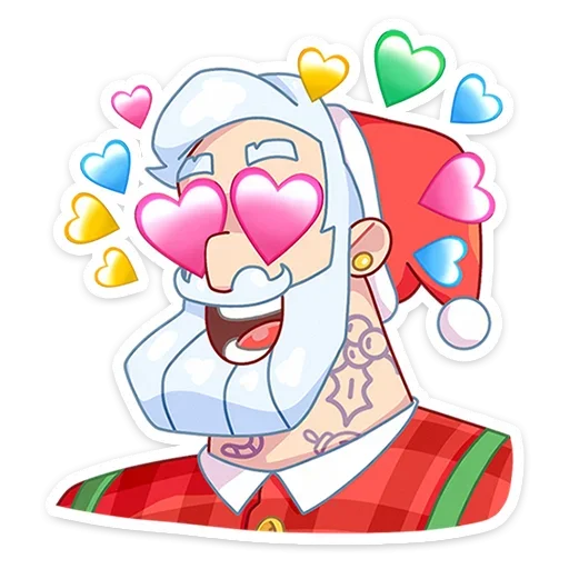 Санта  sticker 😍