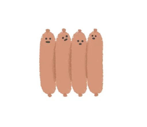 sausage boi sticker 🌭