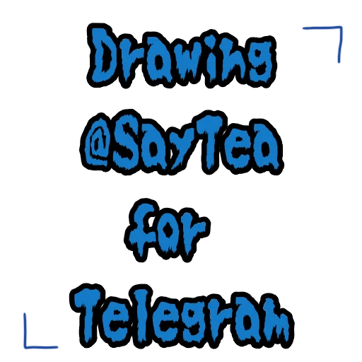 Telegram stickers SayTea