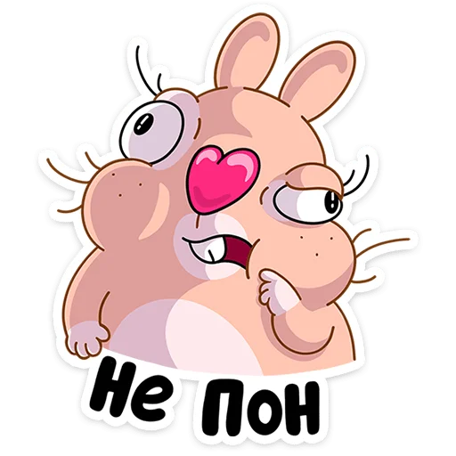 Кролик Себастьян emoji 🤨