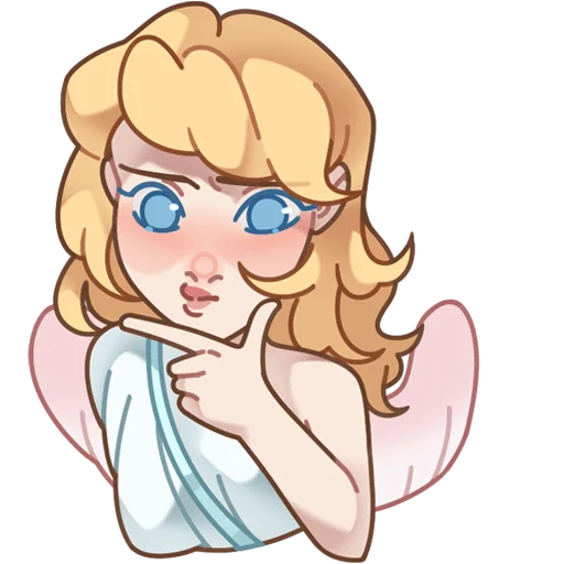 Telegram Sticker «Серафима без текста» 🤔