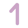 Фиолетовый шрифт emoji 1️⃣
