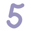 Фиолетовый шрифт emoji 5️⃣