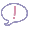 Фиолетовый шрифт emoji ❕
