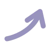 Фиолетовый шрифт emoji ⤴️