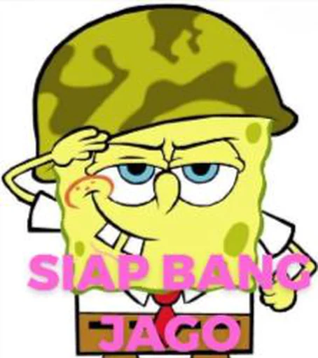 Sponge Bob | Спанч Боб stiker ➖