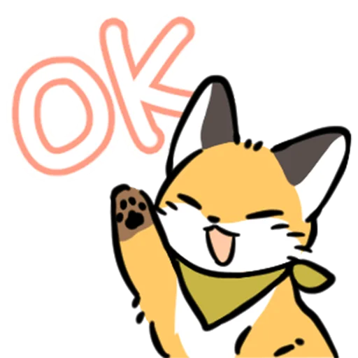 short-legged fox v.2 //  emoji 👌