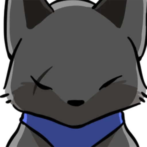 short-legged fox v.2 // emoji 😠