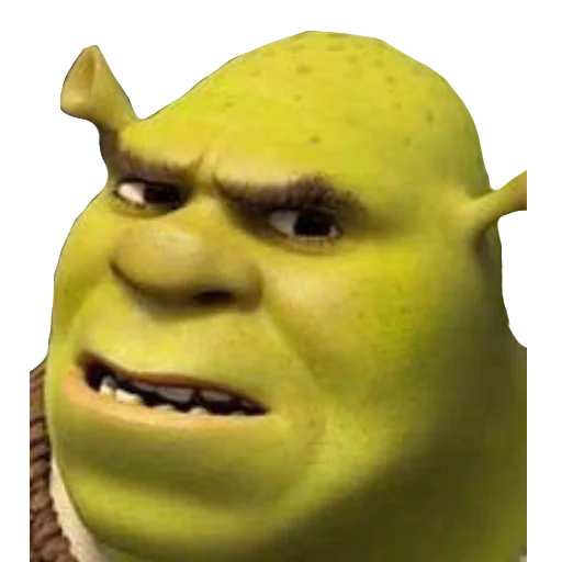 Стікер Shrek ❤ 🤨
