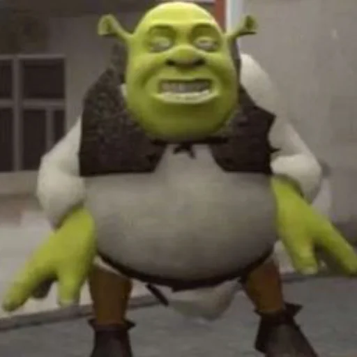 Стікер Shrek ❤ 😁