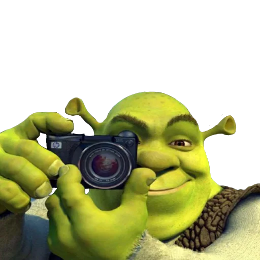 Стікер Shrek ❤ 📷