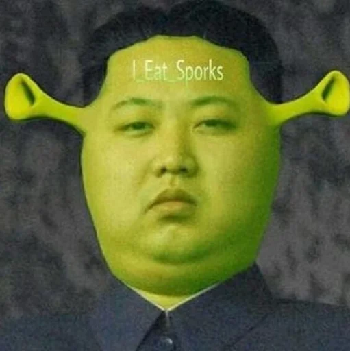 Shrek ❤ stiker 😠