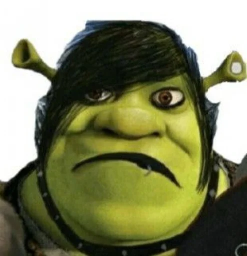 Стікер Shrek ❤ ☹️