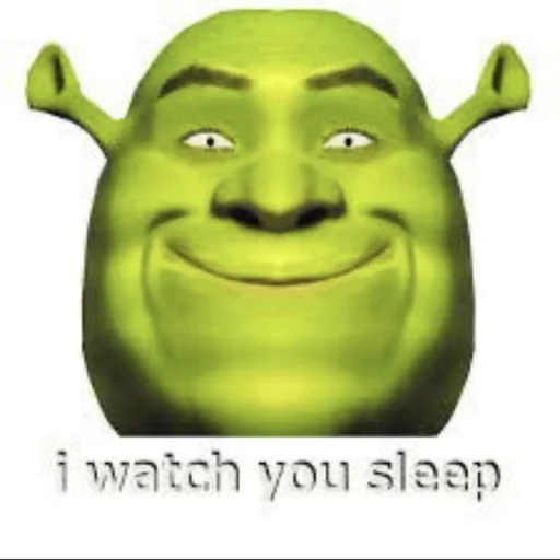 Стикер Shrek ❤ 🫣