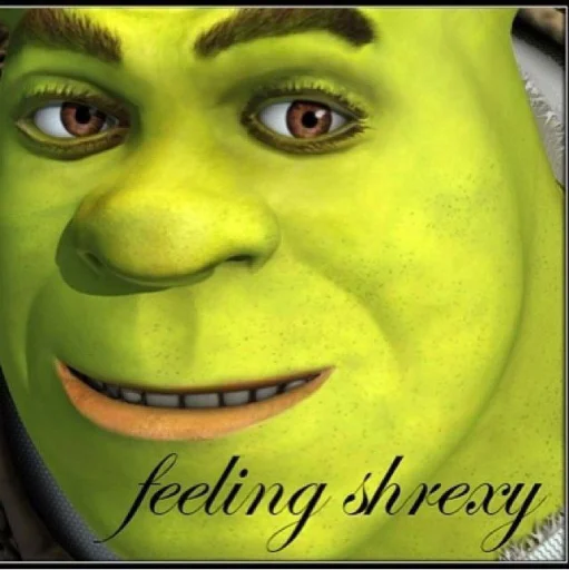 Стикер Shrek ❤ 😮‍💨