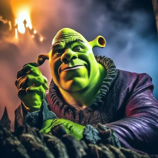 Стікер Shrek AI 😜