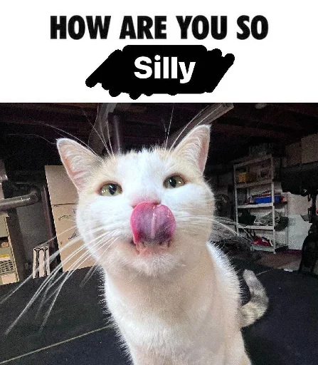 Стикер Silly Milly 😛