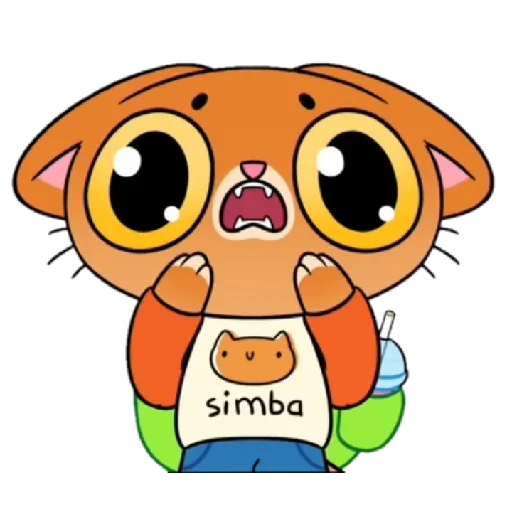 simba sticker 😧