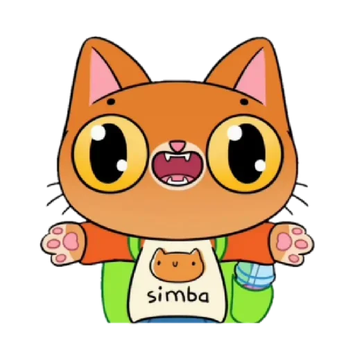 Стікер Telegram «simba» 😄