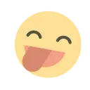 Smiling Anime Stickers emoji 😝
