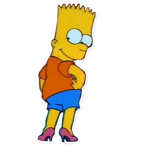 Стикер Telegram «Simpsons» 👠