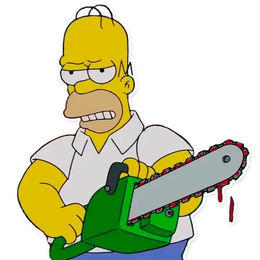 Simpsons stiker ⛓