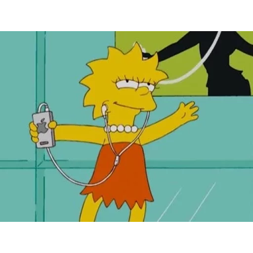 Стикер Telegram «Simpsons» 🎵