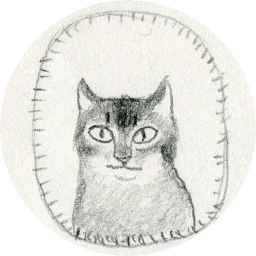 Емодзі Sketch cats 🕶