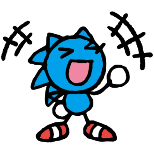 Telegram Sticker «Sonic Sketchog UA» 😆
