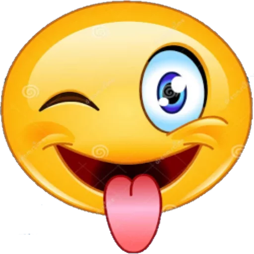 Telegram Sticker «Emoji» 😜