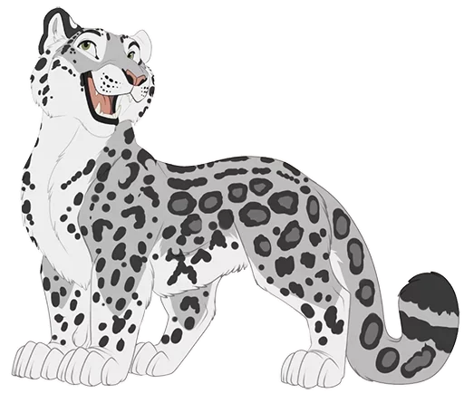 Снежный Леопард emoji ?