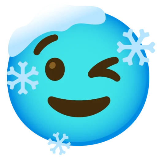 Telegram stiker «Снежный ком » 😉