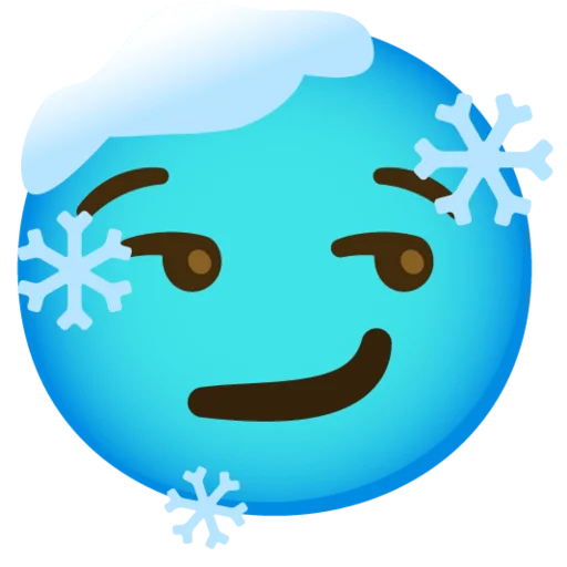 Telegram stiker «Снежный ком » 😏