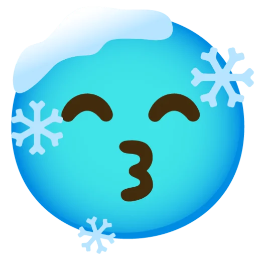 Снежный ком emoji 😙