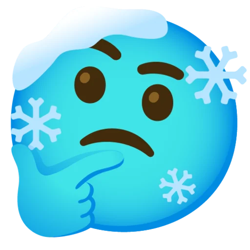 Снежный ком emoji 🤔