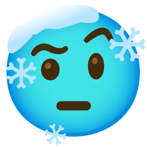 Снежный ком emoji 🤨