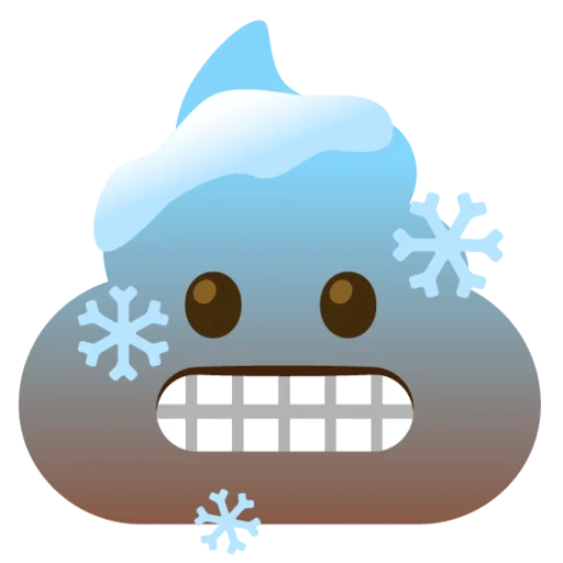 Снежный ком emoji 💩