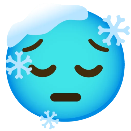 Снежный ком emoji 😔